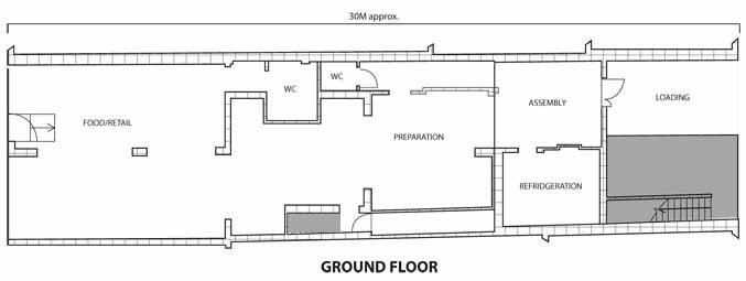Ground floor plan of 188 Harris Street, Pyrmont